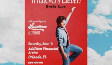 Charlie Puth announces “Whatever’s Clever!” 2026 World Tour, Orlando date set – WFTV