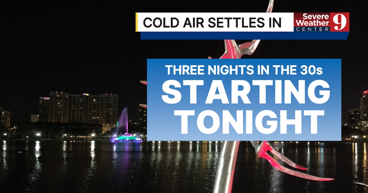 Freeze Warning Central Florida: Lows in 20s This Weekend