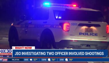 Two people shot by Jacksonville police minutes apart in separate incidents – Action News Jax