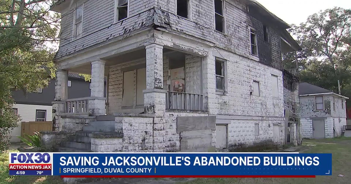 New plan aims to give Jacksonville’s historic homes a second chance – 104.5 WOKV