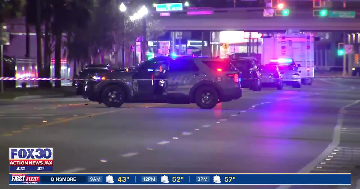 Man points gun at undercover Jacksonville officers, shot multiple times during shoot out – Action News Jax