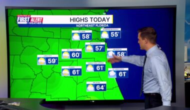 Chilly start to the work week – Action News Jax