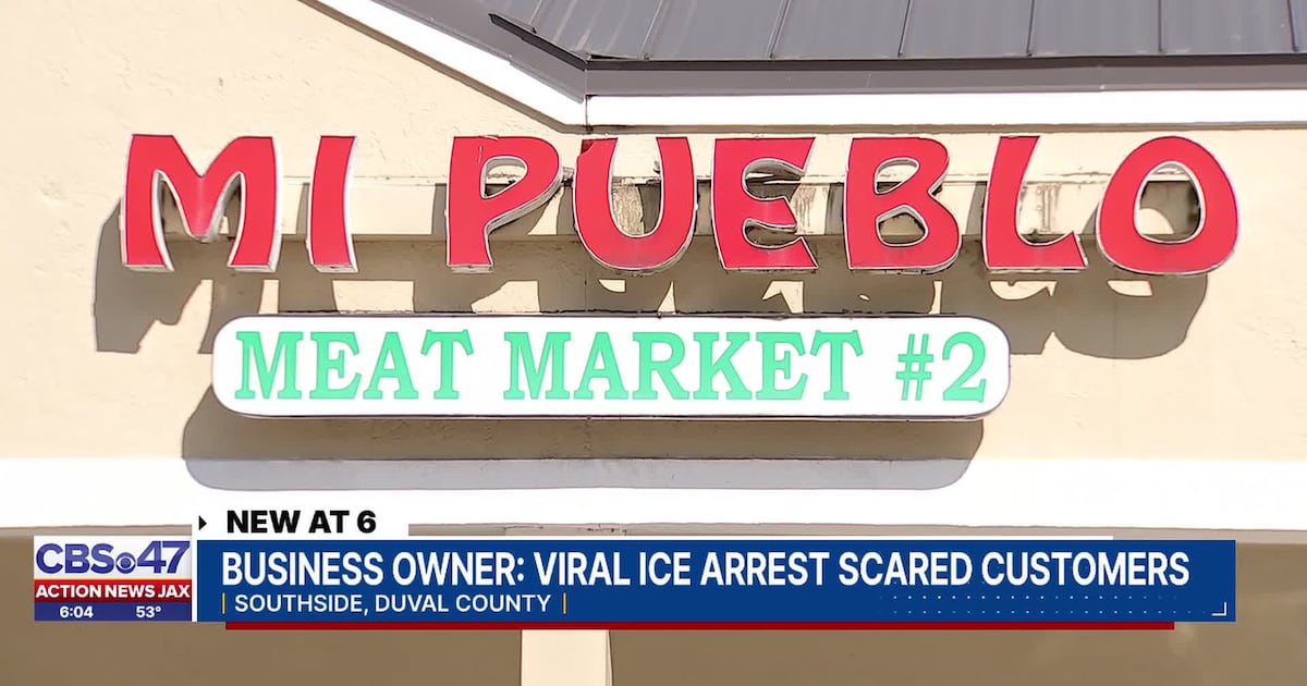 Viral ICE operation video impacts nearby multicultural supermarket – Action News Jax