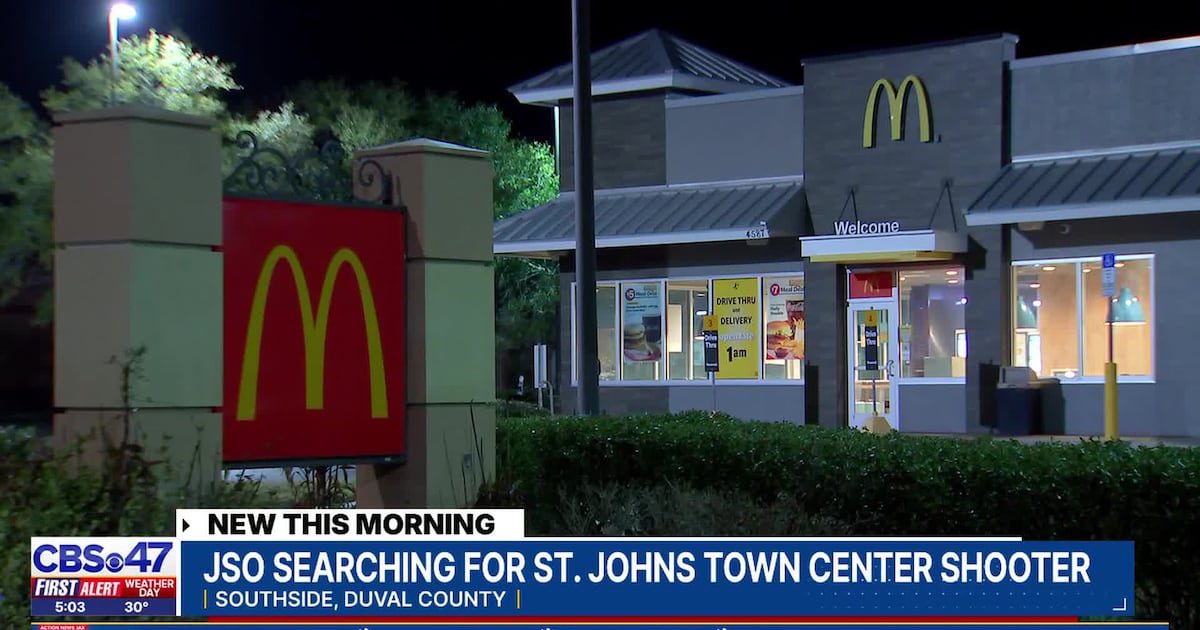 Man shot outside St. Johns Town Center restaurant – Action News Jax