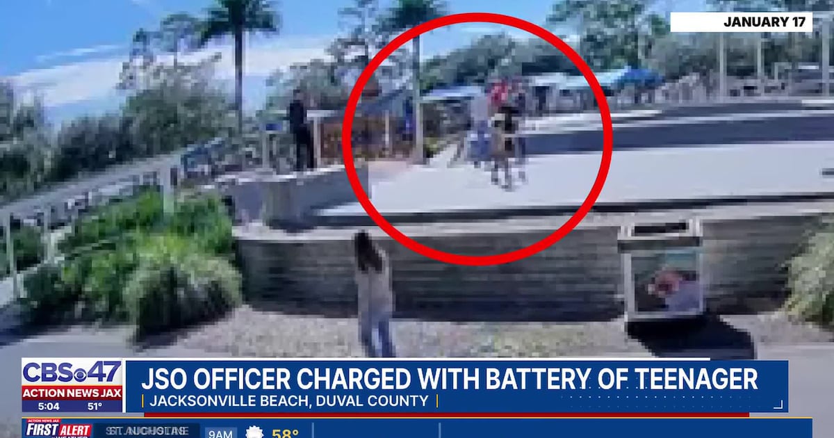 Jacksonville officer grabs teen off bike, slams him to ground, officer facing charges – Action News Jax