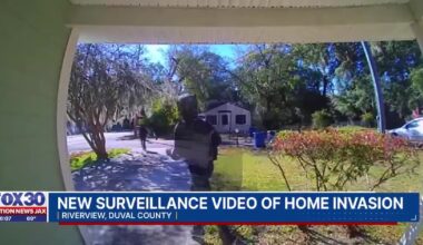surveillance video catches shots fired during home invasion gunfight – Action News Jax