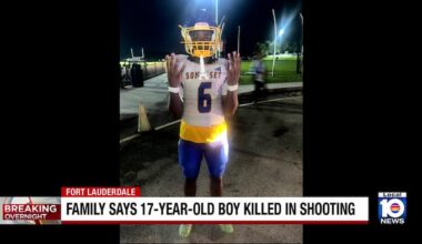 Teen killed in Fort Lauderdale shooting on New Year’s Eve
