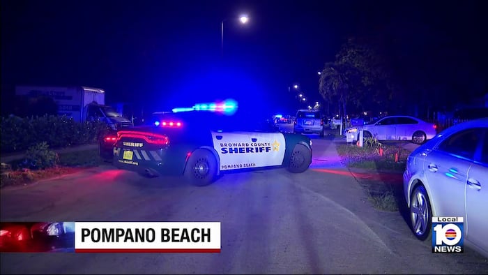 Man hospitalized after being shot in Pompano Beach