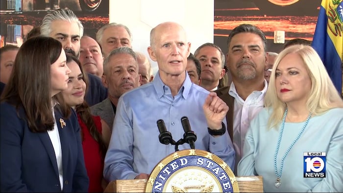Lawmakers celebrate Maduro ouster in Doral, Scott weighs in on TPS