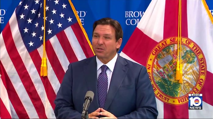 Calling Broward schools a ‘disaster,’ DeSantis floats state takeover