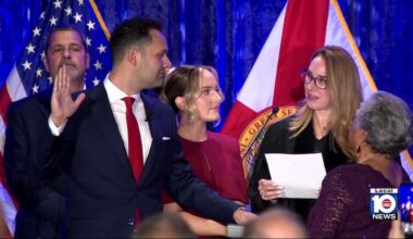 Bryan Calvo, 28, sworn in as Hialeah’s youngest-ever mayor