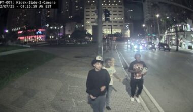 Video of suspects released after watch, purse stolen in armed robbery in Miami