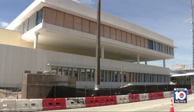 Demolition work begins of old Fort Lauderdale police headquarters