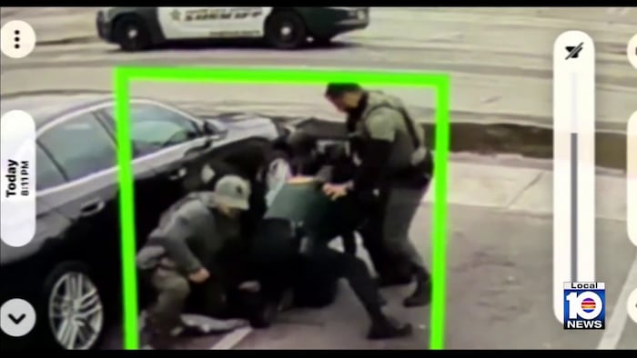 Video shows rough arrest by Broward deputies