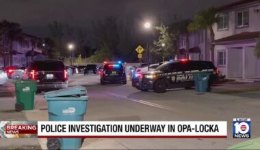 Police swarm gated community in Opa-locka