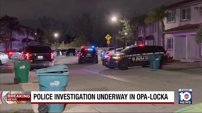 Police swarm gated community in Opa-locka