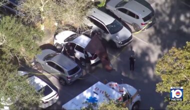 Davie community shaken after beauty school parking lot shooting leaves 1 dead, 1 critically injured
