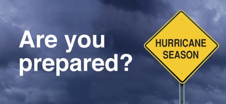 are you prepared hurricane season graphic