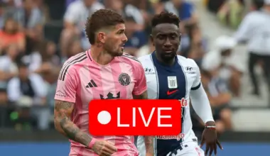 Alianza Lima vs Inter Miami LIVE: Halftime! (2-0) 2026 international friendly