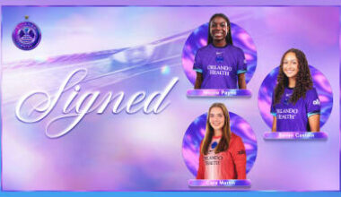 Orlando Pride signs Seven Castain, Cara Martin and Nicole Payne to one-year contracts