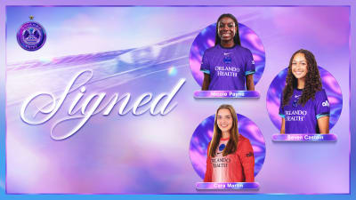 Orlando Pride signs Seven Castain, Cara Martin and Nicole Payne to one-year contracts