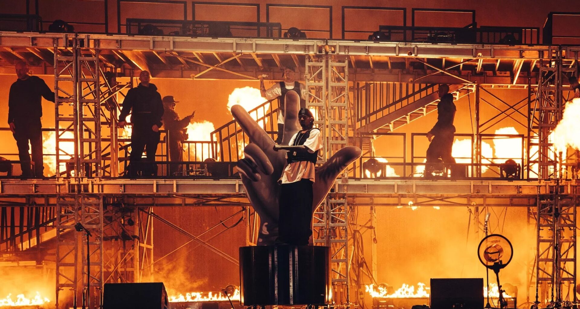 Playboi Carti on stage at Rolling Loud Miami 2024