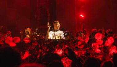 Kaskade on stage at We Belong Here Miami