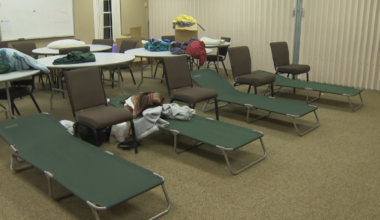 Temps plunge after warm weekend; cold weather shelters to open