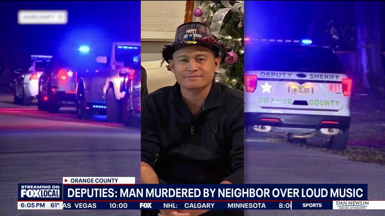 Man murdered by neighbor over loud music, deputies say