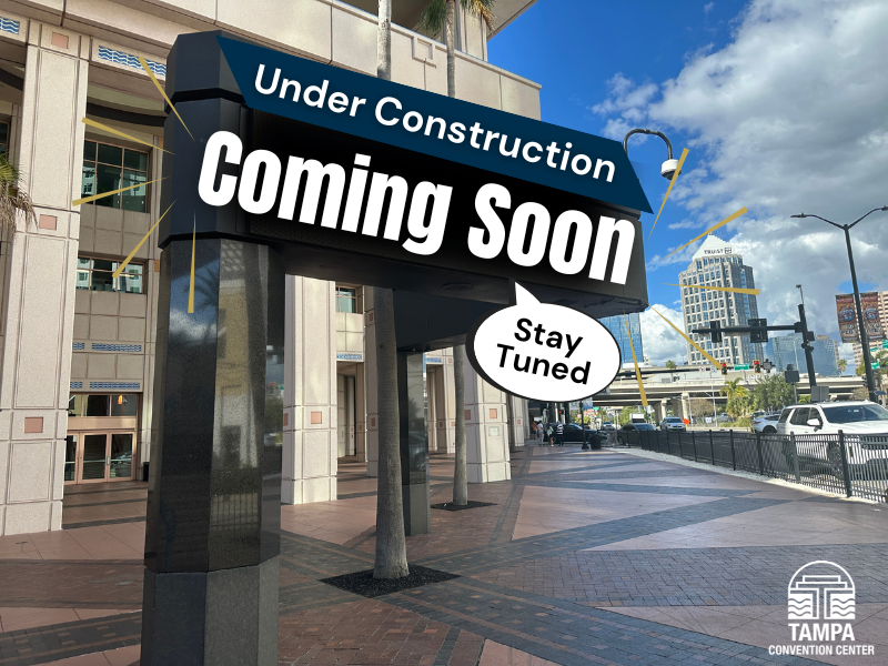 A Bright New Welcome: Marquee Sign Upgrade Coming to Tampa Convention Center