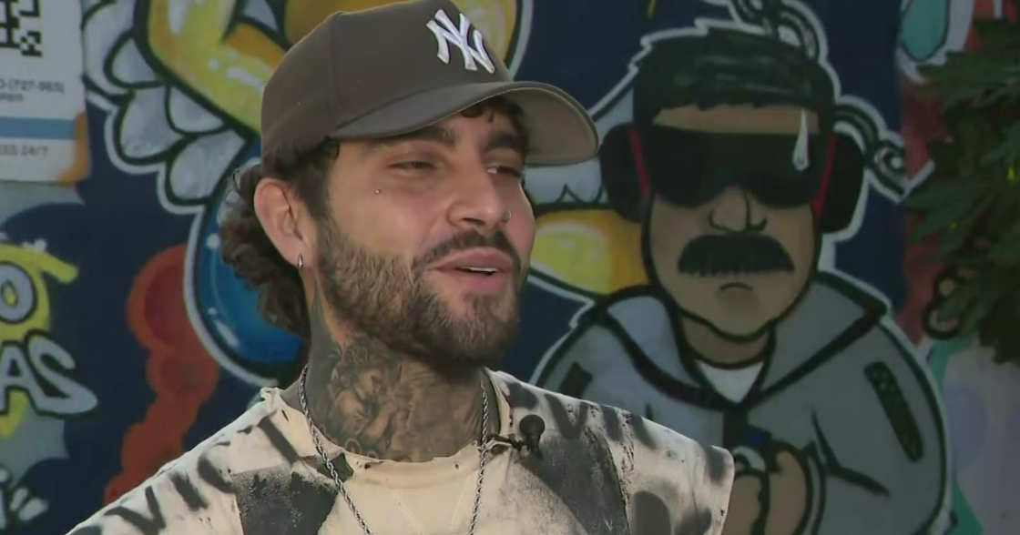 Venezuelan artist restores Wynwood mural after it's painted over