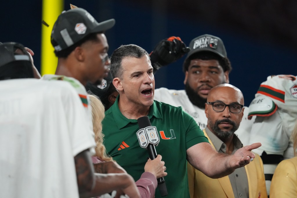 Indiana has to down Miami and coach Mario Cristobal to win the national title.