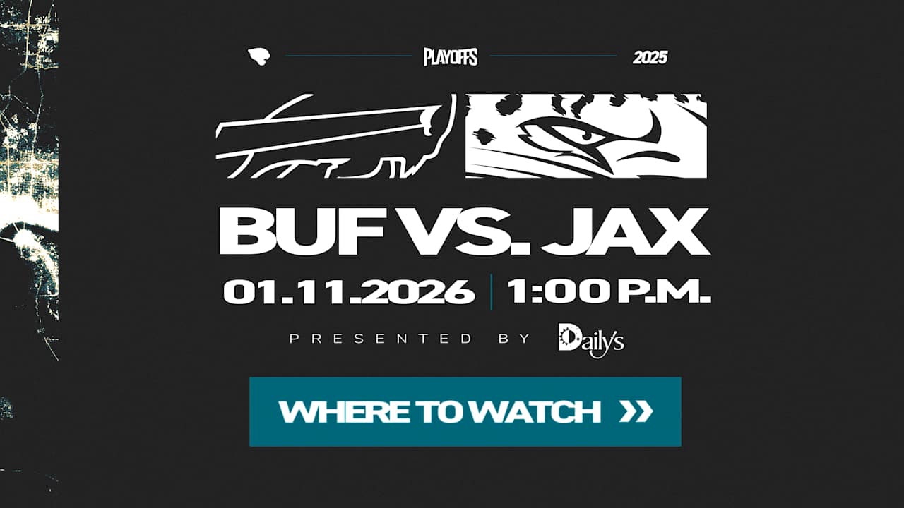 Wild Card Weekend, How to Watch Buffalo Bills vs. Jacksonville Jaguars