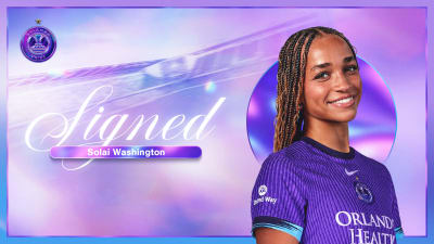 Orlando Pride signs forward Solai Washington to long-term contract