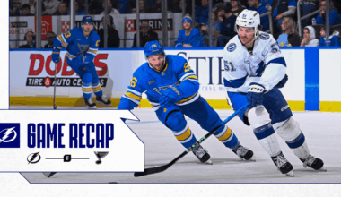 Recap: Blues 3, Lightning 2 - SO