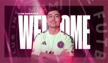 Inter Miami CF Signs Goalkeeper Luis Barraza