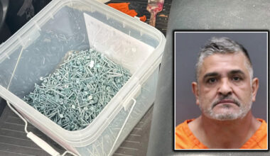 Valrico residents relieved after man accused of tossing nails on Miller Road arrested