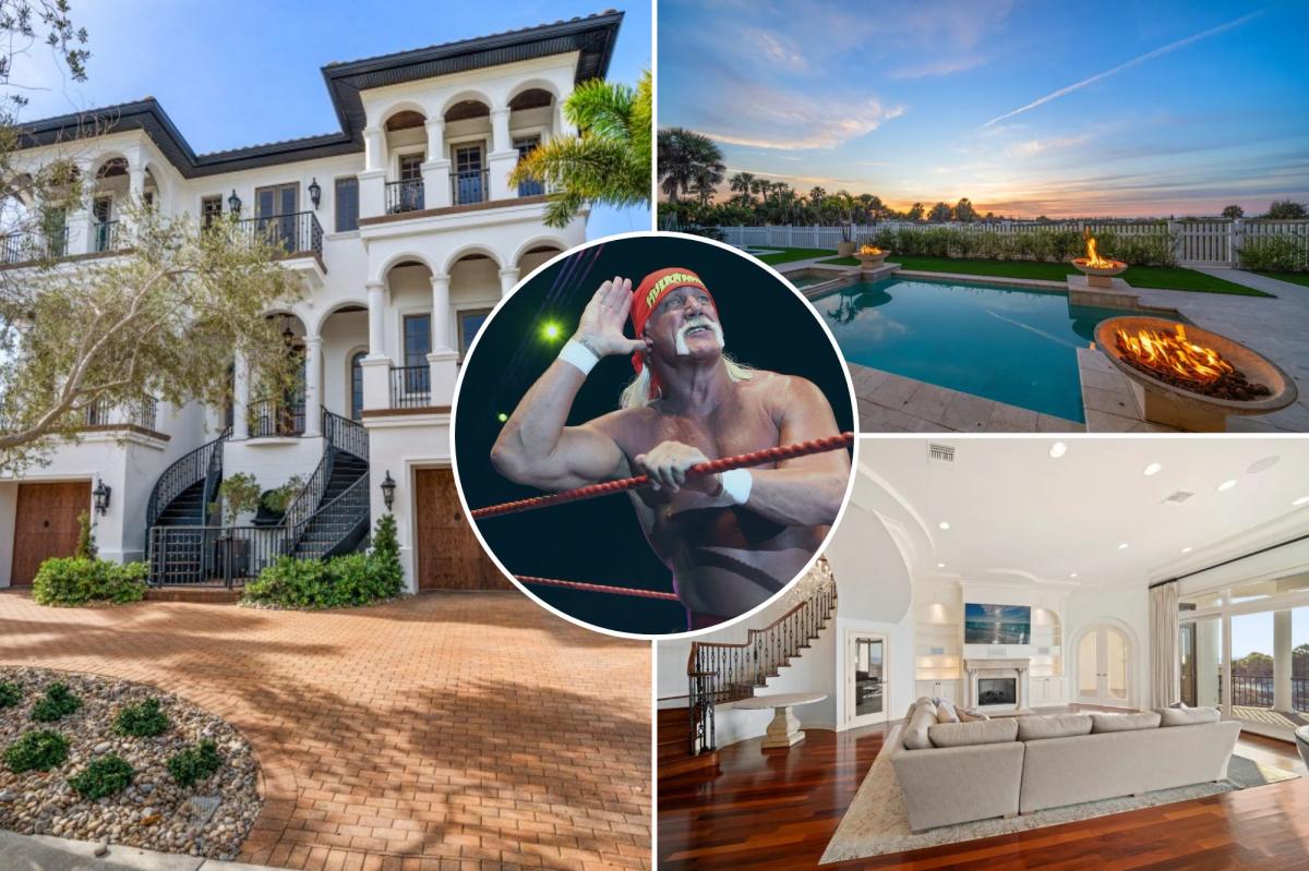 Hulk Hogan's Florida mansion to hit the market for $11M — six months after his death