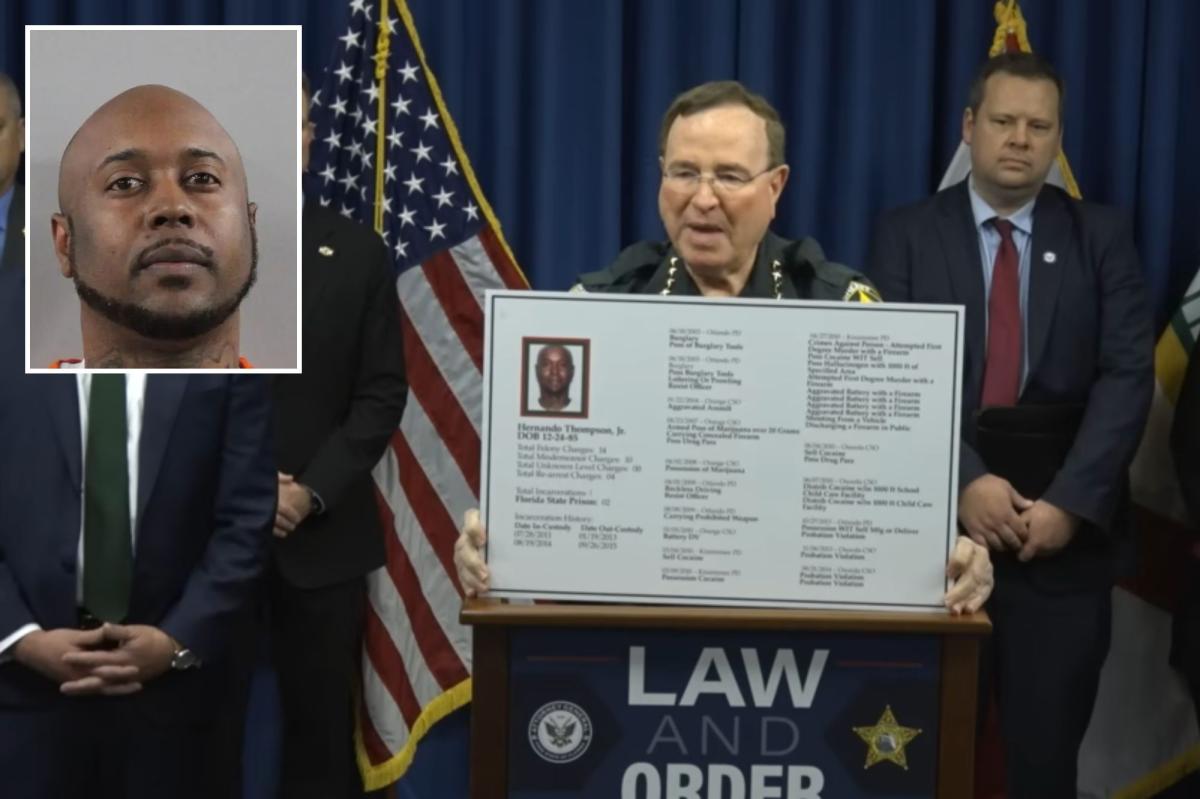 Florida sheriff Grady Judd warns gansters after Sex Money Murder gang leader Hernando Thompson arrested