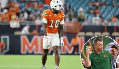 Miami's Chance Robinson, Brock Schott to hit transfer portal after CFP win