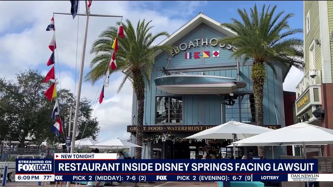 Restaurant inside Disney Springs facing lawsuit