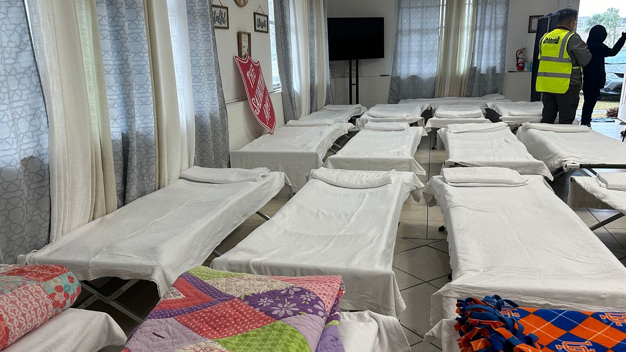 Cold weather shelters have been opened in Central Florida and many will remain available through the weekend. (File Photo)