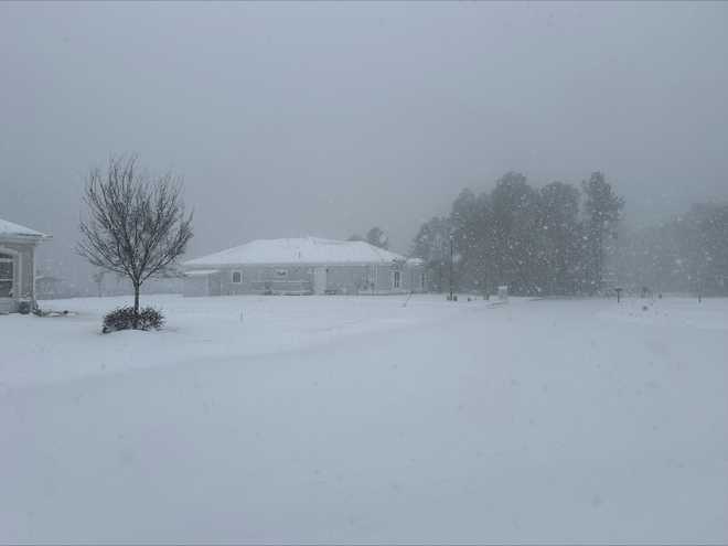 pensacola snow jan. 21, 2025