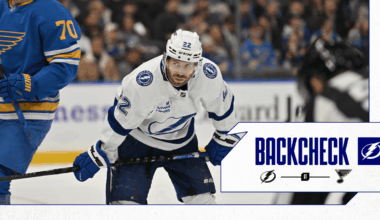 The Backcheck: Win streak ends but Bolts get shootout point Friday