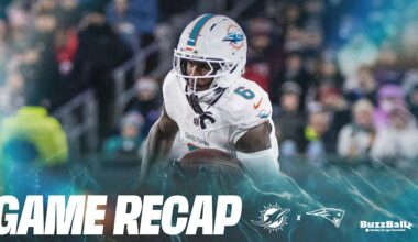 Dolphins Fall to Patriots in Season Finale