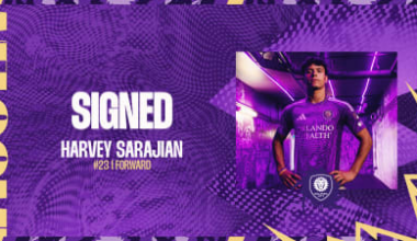 Orlando City SC Signs 2026 MLS SuperDraft selection Harvey Sarajian