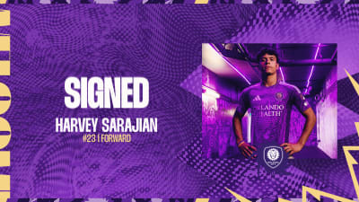 Orlando City SC Signs 2026 MLS SuperDraft selection Harvey Sarajian