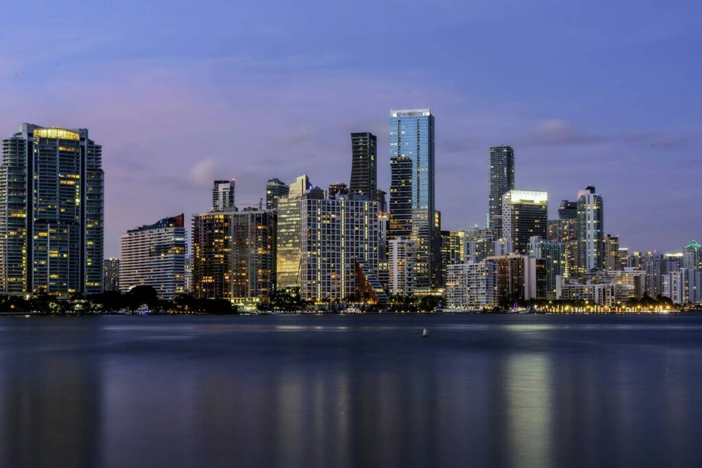 Downtown Miami skyline