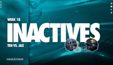 TEN vs. JAX: Week 18 Inactives