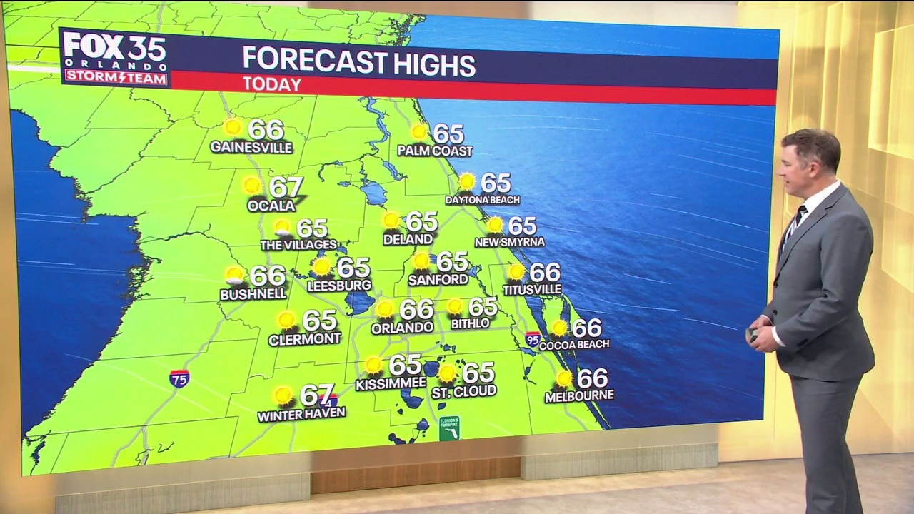 Orlando Weather AM Forecast: January 1, 2026